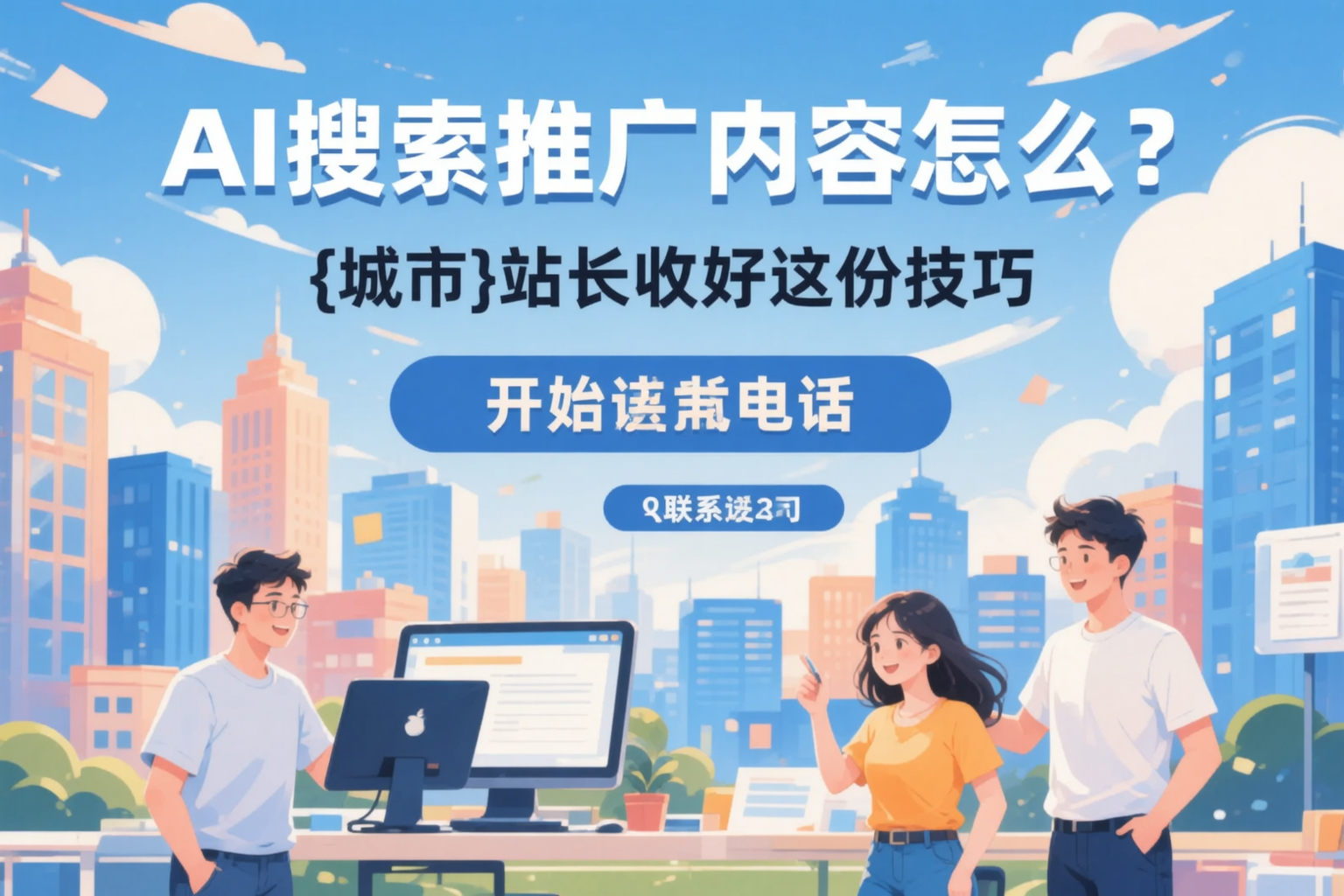 AI搜索推广内容怎么写？睢县站长收好这份技巧