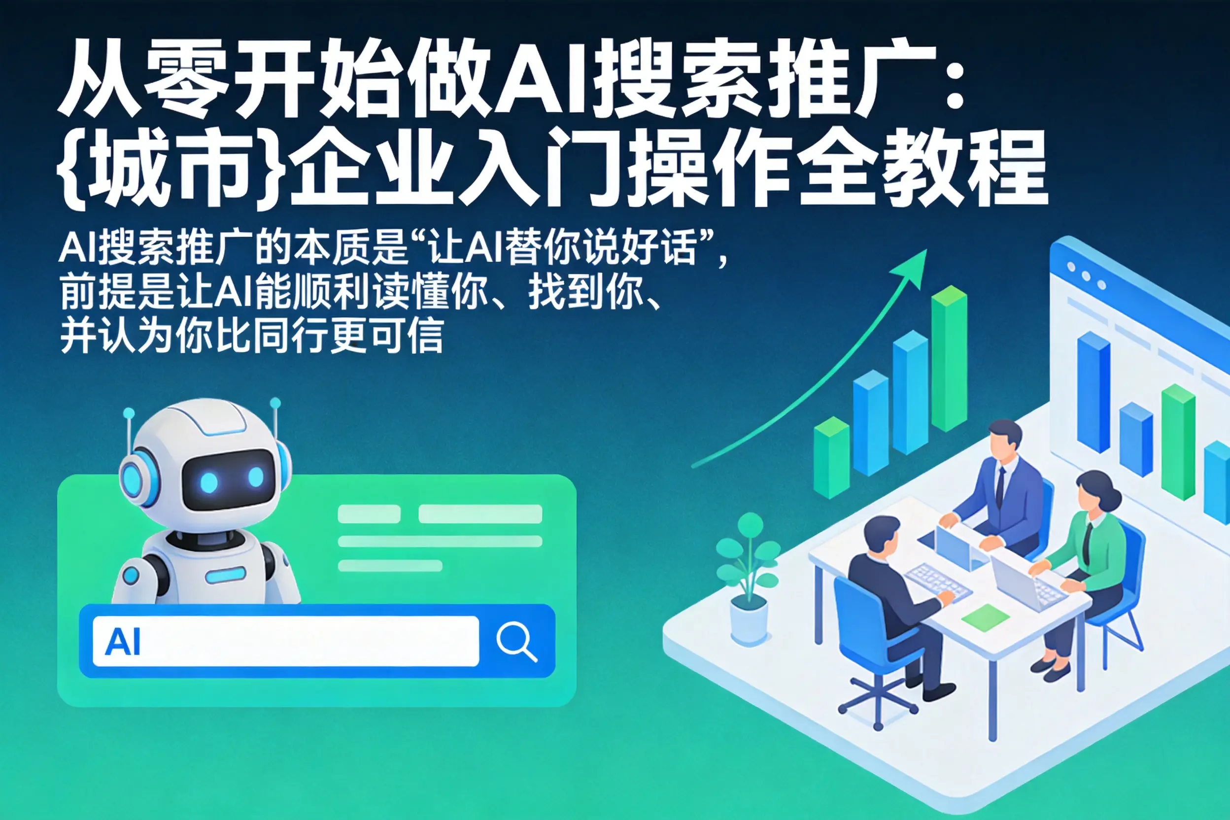 从零开始做AI搜索推广:睢县企业入门操作全教程