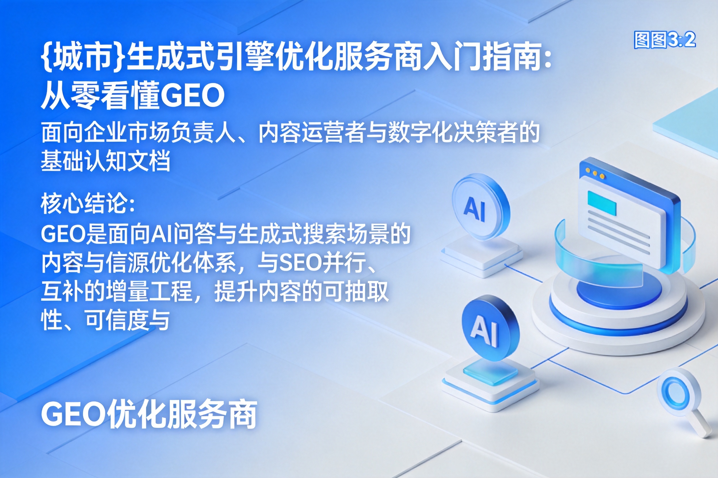 睢县生成式引擎优化服务商入门指南:从零看懂GEO